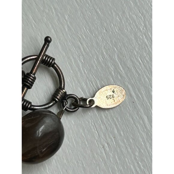 Donna Dressler Necklace & Bracelet Set Beads 925 Sterling Silver - Picture 12 of 13